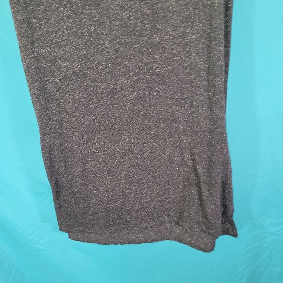 H&M Divided Womens Basic Dress Short Sleeve V-Neck Charcoal Gray Size S - Picture 5 of 8